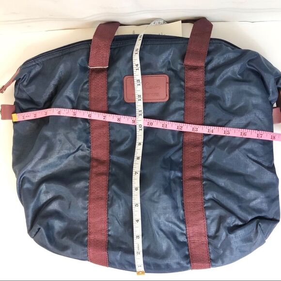 Pierre Cardin Paris New York  Blue travel duffel Bag NWT multi-purpose bag - Picture 2 of 8